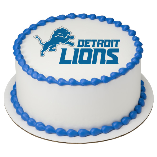 NFL Detroit Lions PhotoCake® Edible Image®