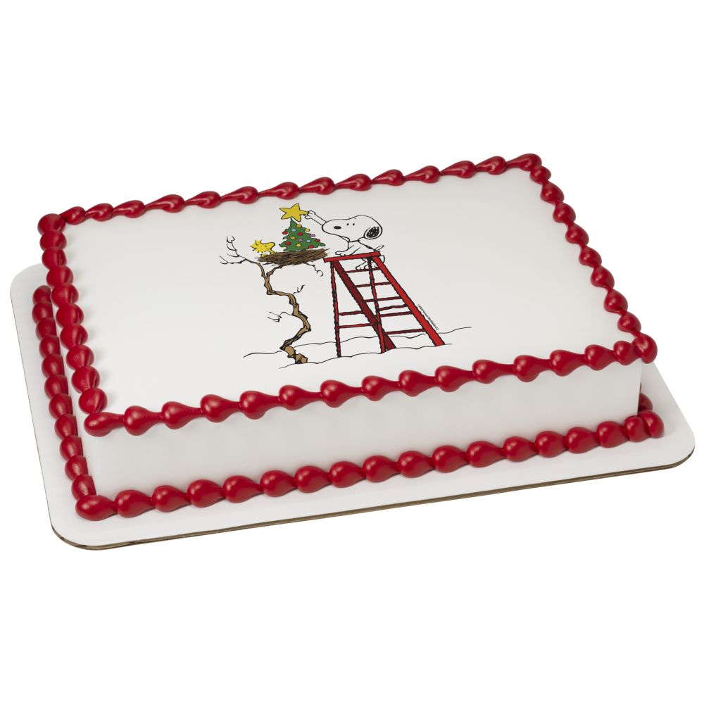 Image Cake Peanuts® Christmas