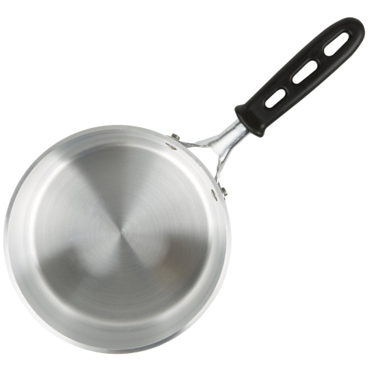 2 ½-quart Wear-Ever® Classic Select™ heavy-duty aluminum saucepan in natural finish with silicone TriVent™ handle