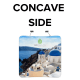 Single-Sided Graphic (Concave Side Print)