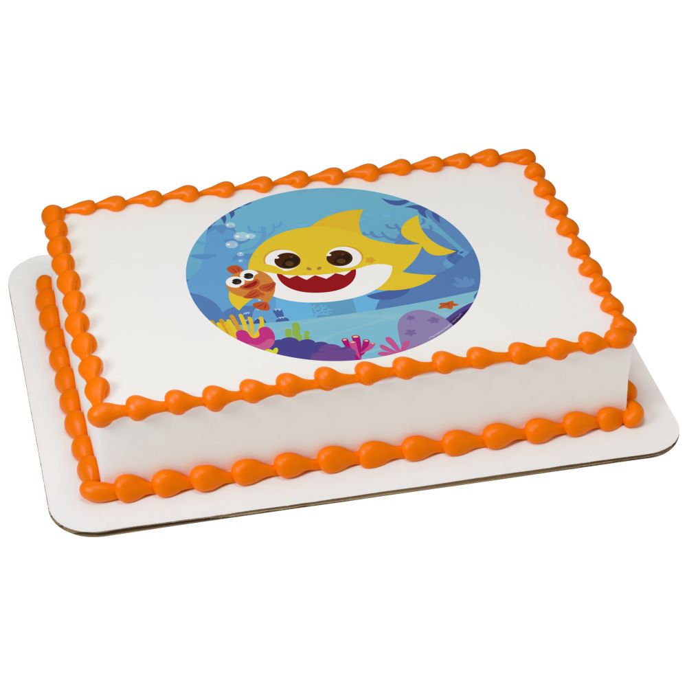 Image Cake Baby Shark Wild & Free