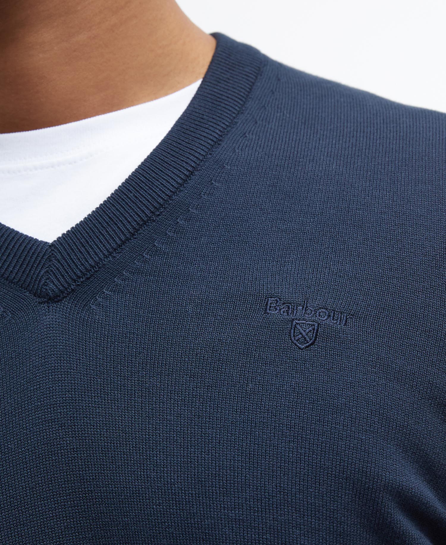 Pullover Pima Cotton V-Neck image number 4