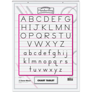 Chart Tablet, Manuscript Cover, 2" Ruled 24" x 32", 30 Sheets
