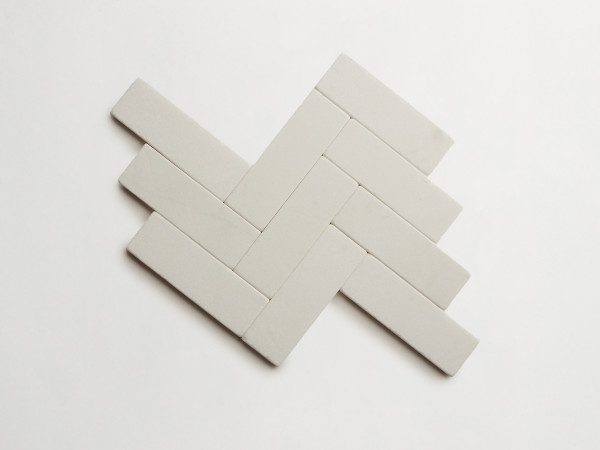 lapidary: girata | baguette | thassos | tumbled 