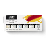 Liquitex Professional Soft Body Acrylic Paint Mixing Colors 59 mL Set of 6