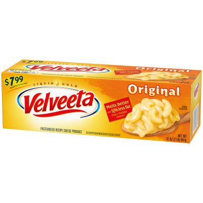 Velveeta Original Cheese (Classic Size), 32 oz Block