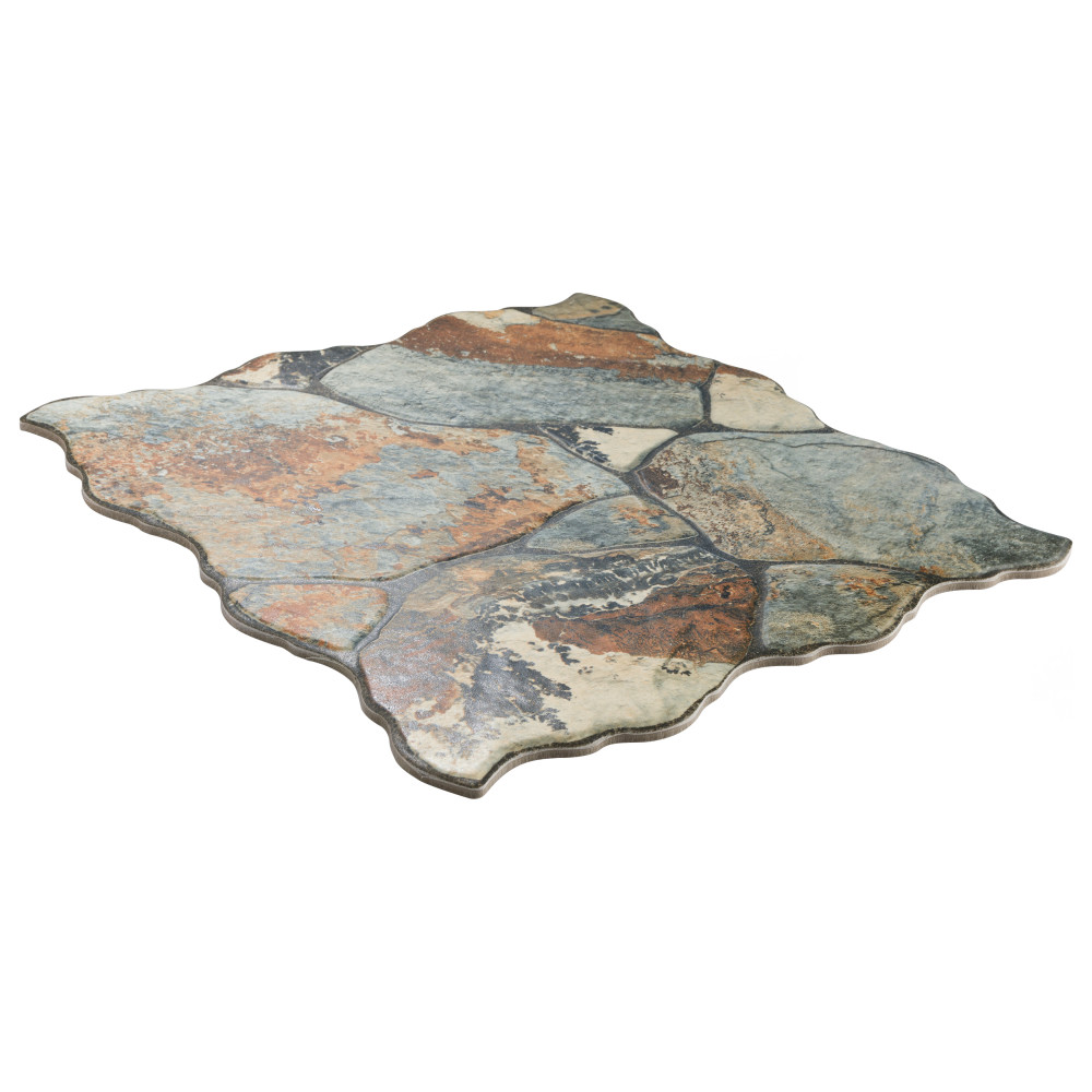 Canet Oxido 17 in. x 17 in. Porcelain Floor and Wall Tile