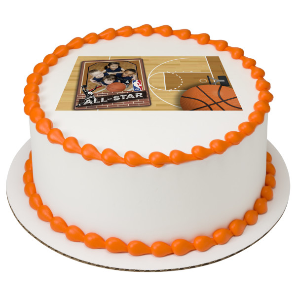 NBA All-Star PhotoCake® Edible Image® Frame