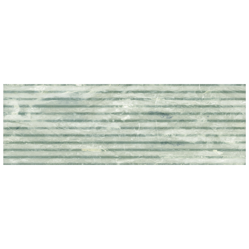Sample – Marbilia Fluted Travertino Jungle Porcelain Wall Tile