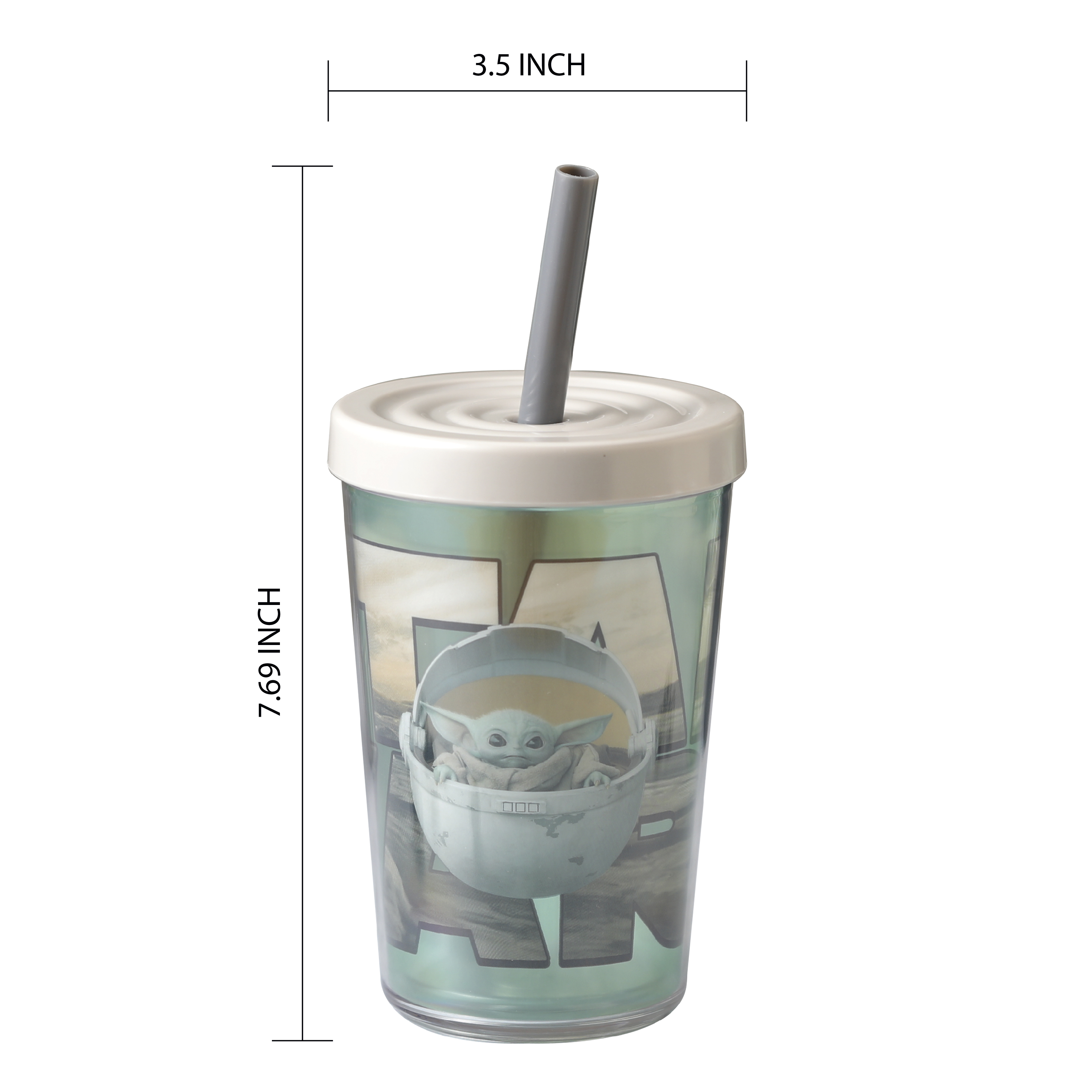 Star Wars: The Mandalorian Reusabe Double-Wall Insulated Tumbler, The Mandalorian slideshow image 4 Star Wars: The Mandalorian Reusabe Double-Wall Insulated Tumbler, The Mandalorian slideshow image 4