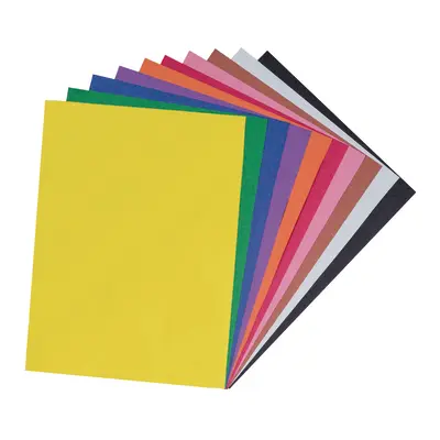 Prang (Formerly SunWorks) Construction Paper, 10 Assorted Colors, 9" x 12", 100 Sheets