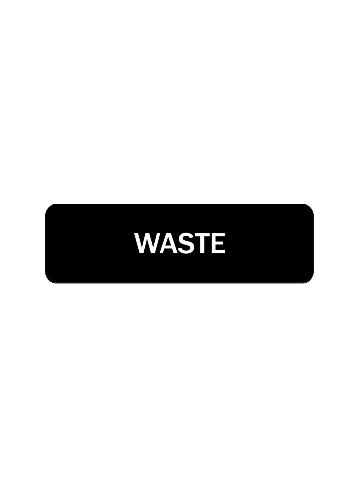 ARISTATA – Label – Waste – Black-White