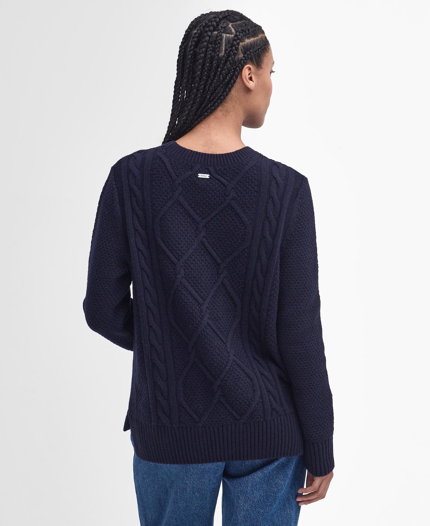 Burne Argyle Crew Neck Jumper image number 2
