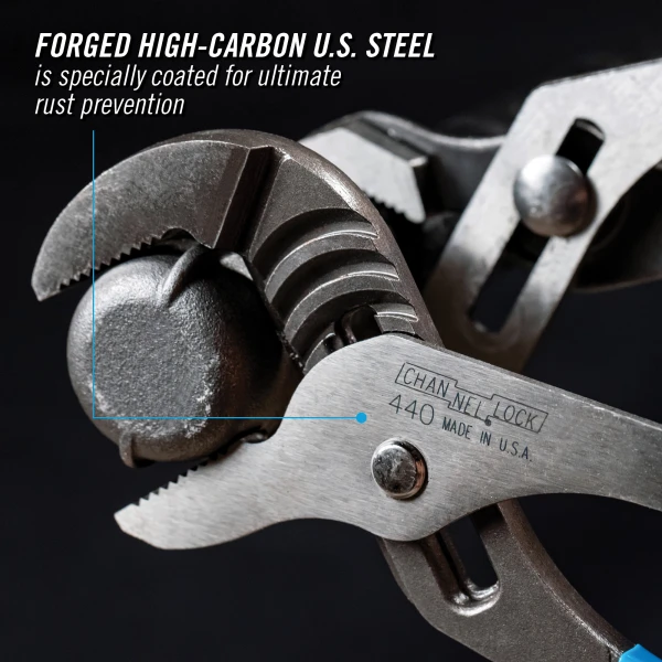 440® 12-inch Straight Jaw Tongue & Groove Pliers