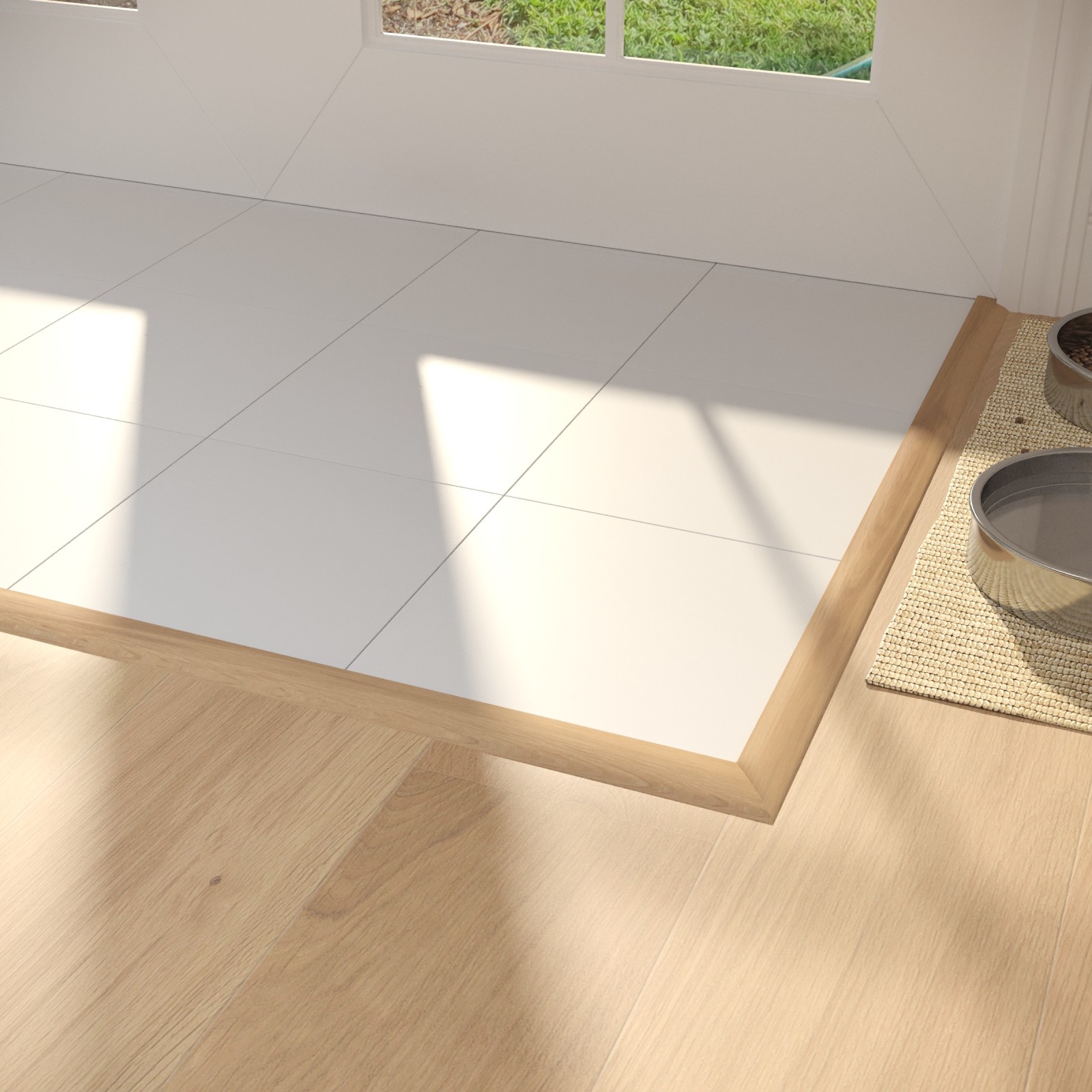 Early Estate Cali Hardwoods Reducer Flush view 2