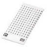 Terminal Block Marker White