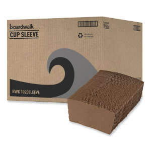 Boardwalk, Cup Sleeves, Fits 10 oz to 20 oz Hot Cups, Kraft