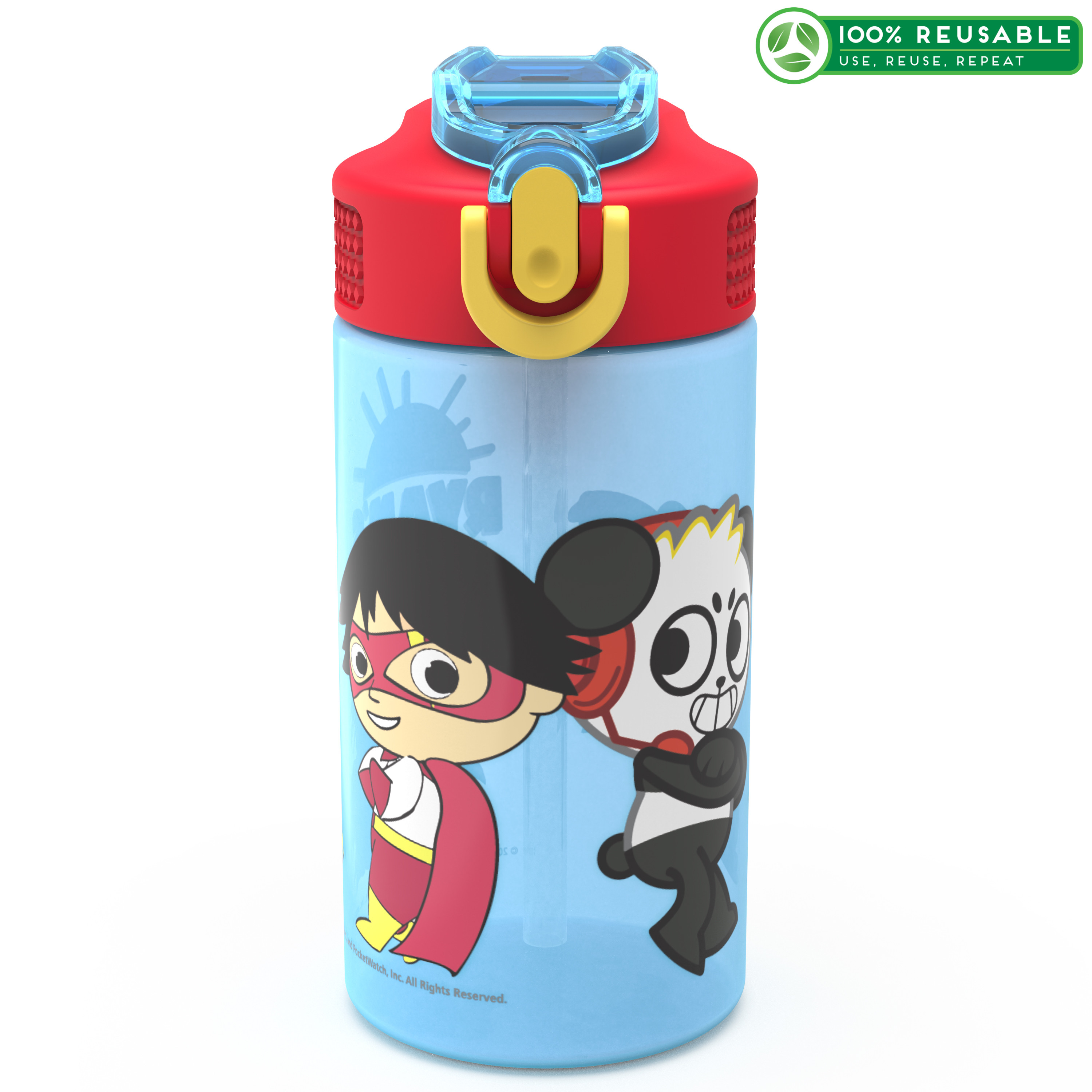Ryan’s World 16 ounce Water Bottle, Ryan & Friends, 2-piece set slideshow image 1 Ryan’s World 16 ounce Water Bottle, Ryan & Friends, 2-piece set slideshow image 1