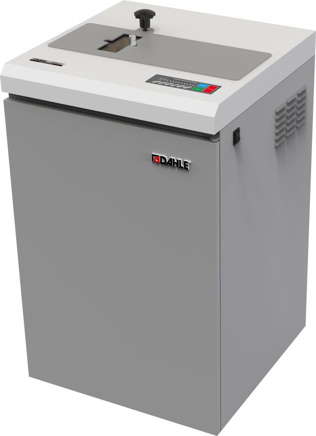 The Dahle PowerTEC® 818 HD Hard Drive Punch is the perfect machine for destroying 2.5” and 3.5” hard drives.