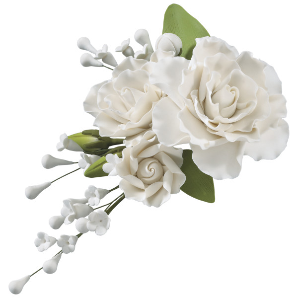 Gardenia - Red 3 Free Gum Paste Sprays