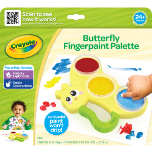 Butterfly Fingerpaint Palette