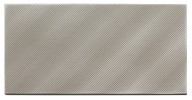 Refined Metal Stainless Gloss 4×9 Field Tile Linear Wave