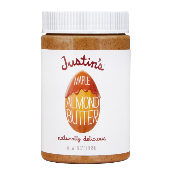 JUSTIN'S (r)Maple Almond Butter 6/16 Ounce . C1CB - Front Center Inner Pack (Hi Res)