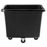 Rubbermaid Commercial, Executive Series, Cube Truck, 16 cu ft, Black