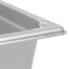 Full-size 4-inch-deep Super Pan® heavy-duty stainless steel transport pan