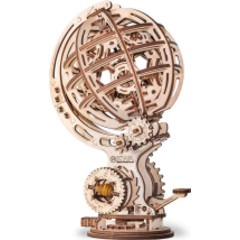 Kinetic Globe 3D Wooden STEM Construction Kit
