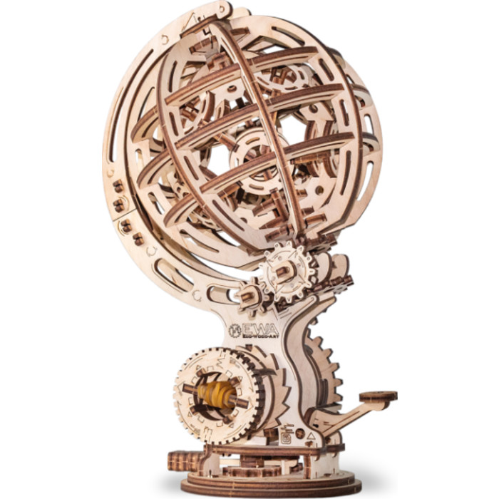 Kinetic Globe 3D Wooden STEM Construction Kit