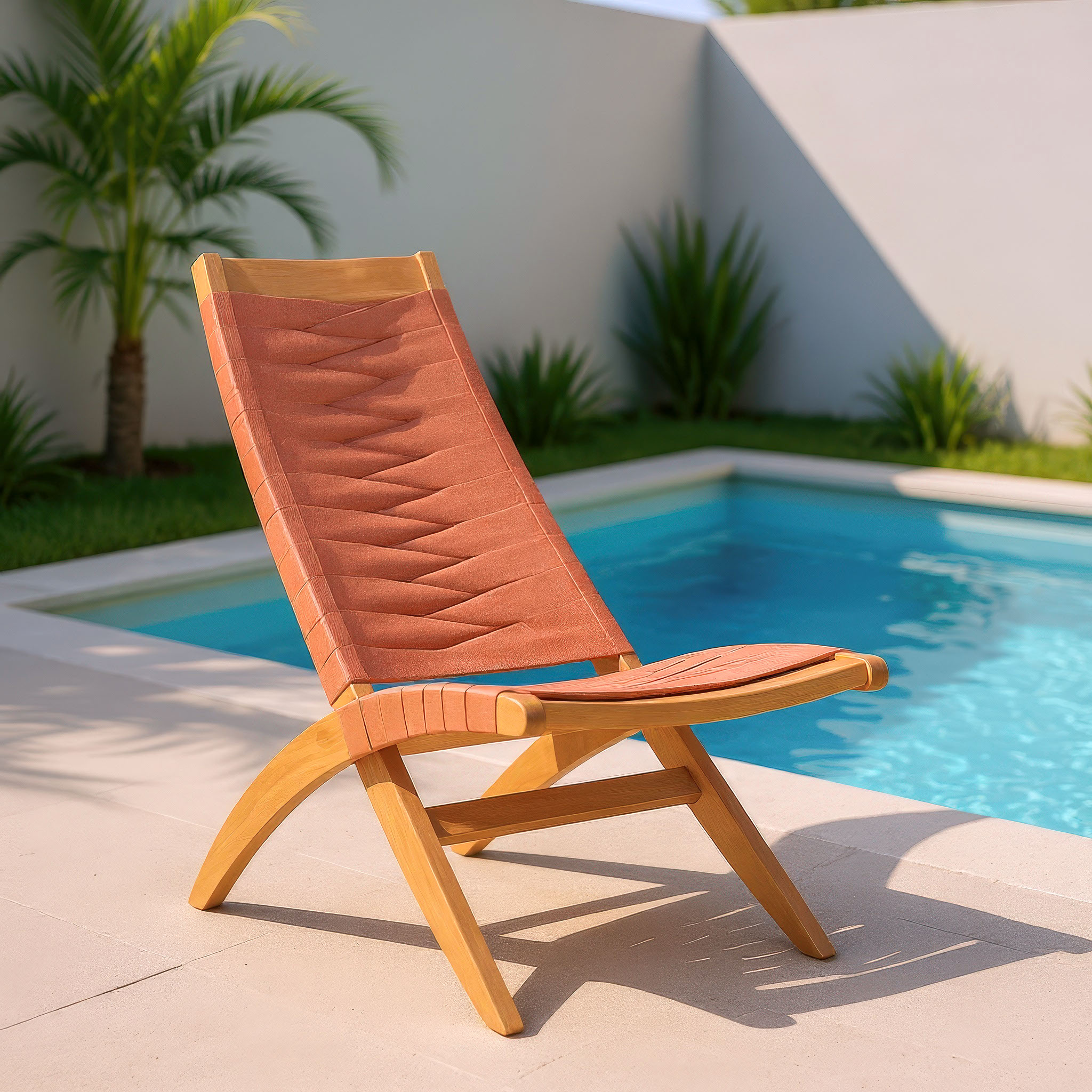 Rova Lounge Chair Terracotta product image