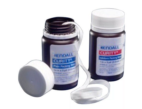 Curity™ Iodoform Wound Packing Strip, ¼ inch x 5 yard
