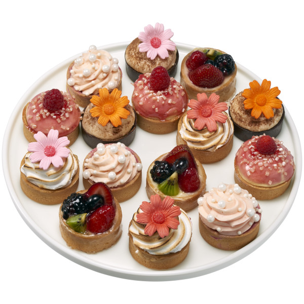 Champagne Shimmer Rocks - Red 3 Free Sugar Candy Decorations