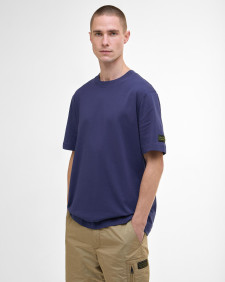 Outline T-Shirt Pigment Navy