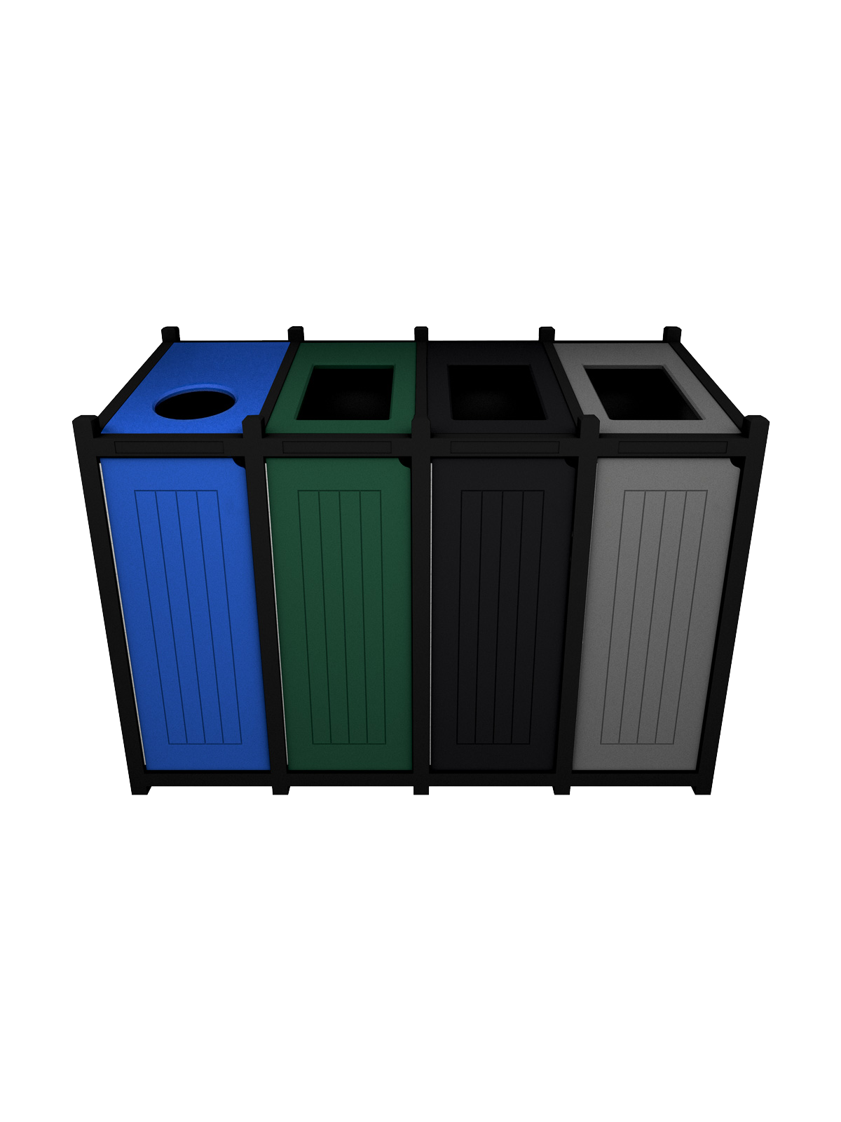 VENTURE – Quad – Unit – Circle-Full-Full-Full – Black-Blue-Green-Black-Grey
