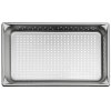 Full-size 2 ½-inch-deep Super Pan V® perforated stainless steel steam table pan