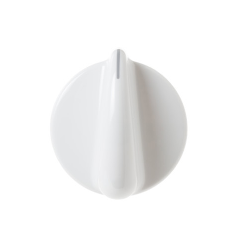 Range Burner Control Knob - White