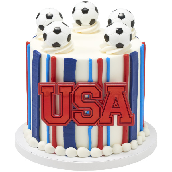 3D Soccer Retail Cupcake Rings