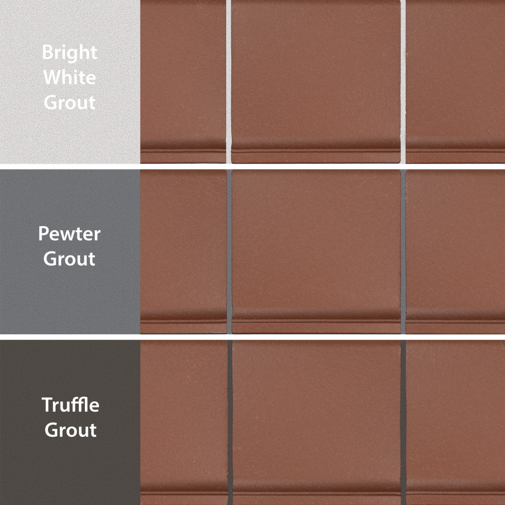 Quarry Cove Base Red II 5-7/8 in. x 5-7/8 in. Ceramic Floor and Wall Trim