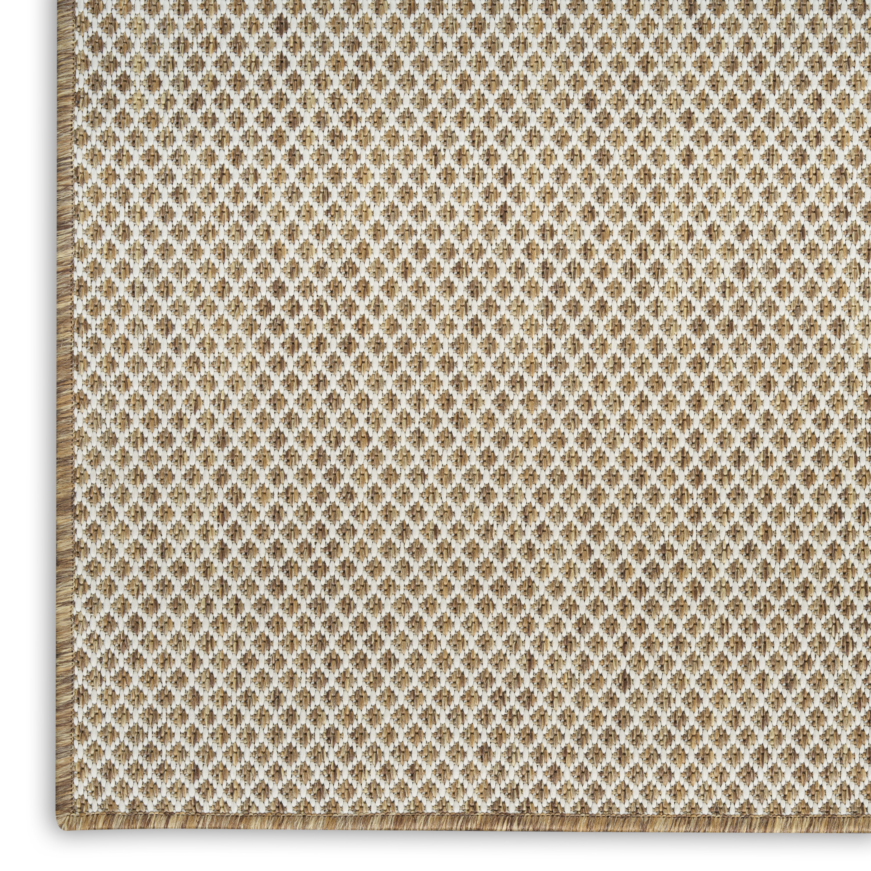 Nourison Courtyard 10' x 14' Jute Ivory Modern Rug
