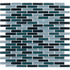Glass Blox Blue Haze/Ocean Air/North Sea 1×2 Mosaic