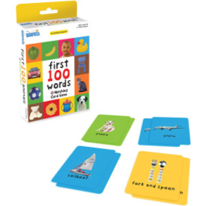 First 100 Words Matching Card Game