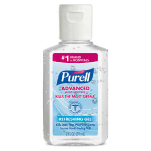 Gojo, PURELL® Flip-Top Advanced Hand Sanitizer Gel,  2 fl oz Bottle