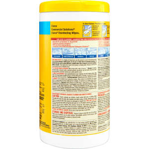 Clorox, CloroxPro, Disinfecting Wipes, Lemon Scent, 75 Wipes/Container