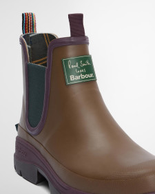 Paul Smith loves Barbour Gummistiefel Tan