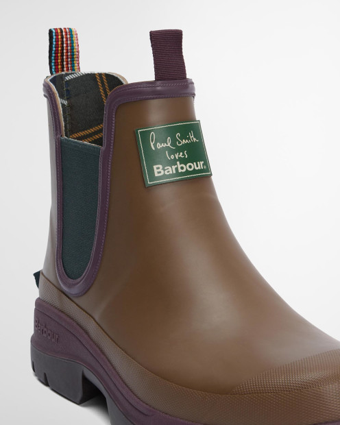 Paul Smith loves Barbour Ankle Wellingtons Tan