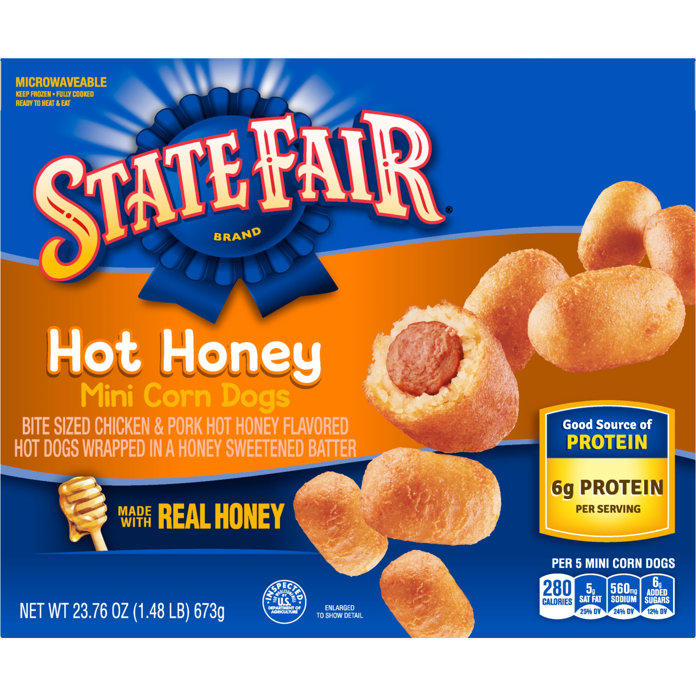 Hot Honey Mini Corn Dogs