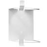 Athea Laboratories,  Metal Towel Canister Holder, Large, White