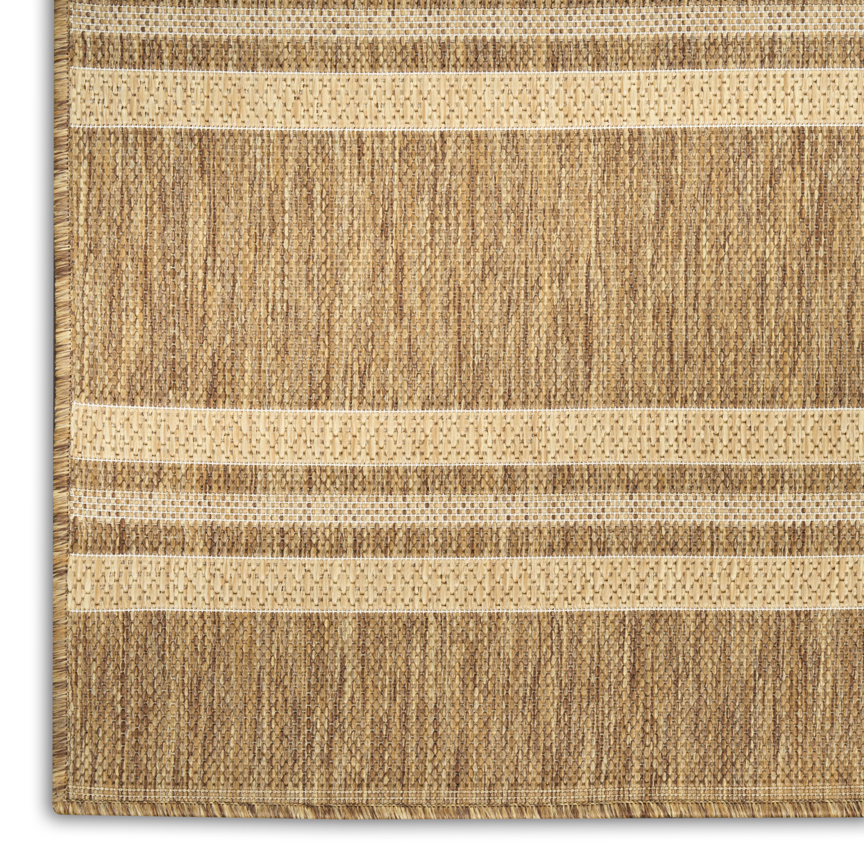 Nourison Horizon Indoor/Outdoor 8' x 10' Natural Modern Rug